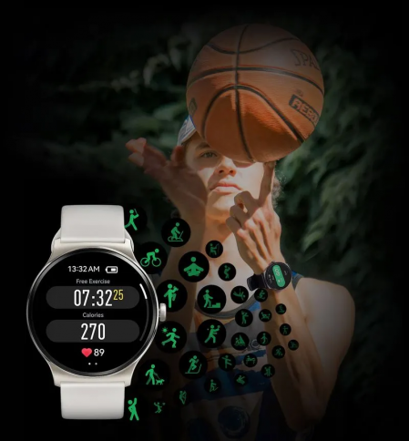 Умные часы Xiaomi HAYLOU Smart Watch Solar LS05 Lite Silver EU фото 6