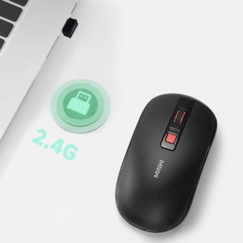 Мышь Xiaomi MIIIW Wireless Mouse Lite MW23M21 Black фото 6