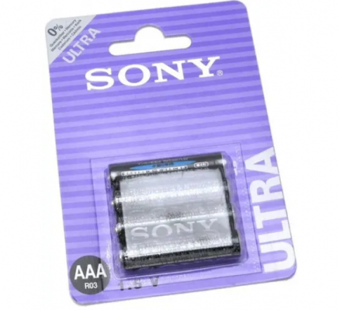 Батарейка Sony R03 AAA фото 1
