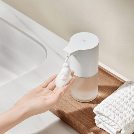Дозатор для жидкого мыла Xiaomi Mijia Automatic Foam Soap Dispenser Hand Wash 1S MJXSJ05XW CN фото 4
