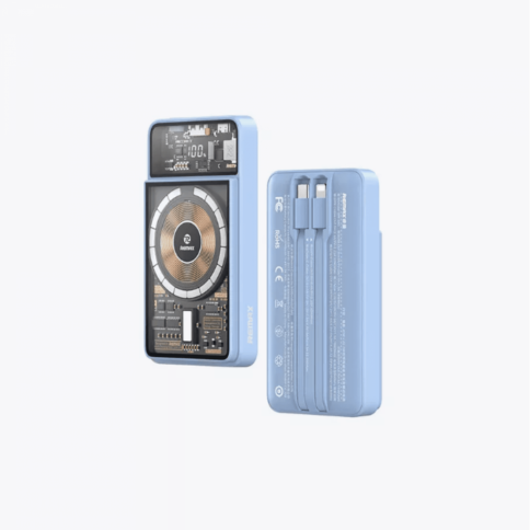 Power Bank Remax RPP-580 20W+22.5W PD+QC MagSafe 10000mAh blue фото 1