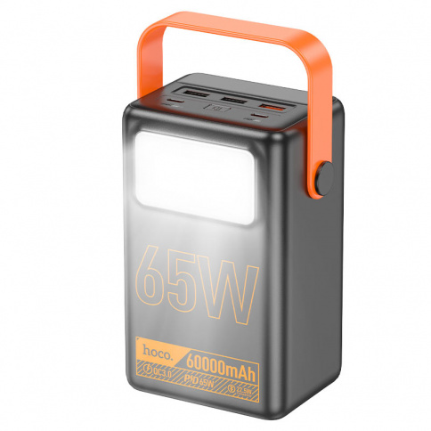 Power Bank Hoco J110A Powerful PD65W power bank(60000mAh) black фото 3