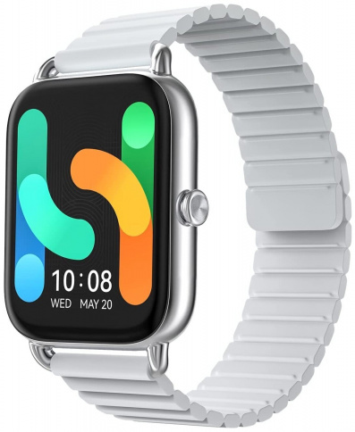 Умные часы Xiaomi HAYLOU RS4 Plus Smartwatch 1,78 "AMOLED Ceramic Strap Silver EU фото 1