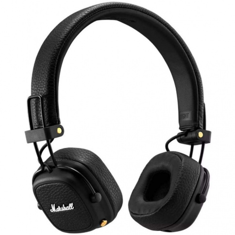 Наушники Marshall bluetooth полноразмерные Major 3 black фото 1