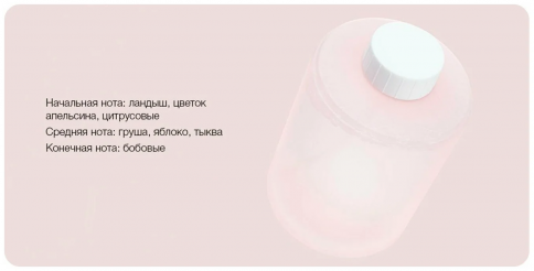 Сменные блоки для Xiaomi Mijia Automatic Foam Soap Dispenser Hand Wash PMXSY01XW 3 шт Pink фото 6