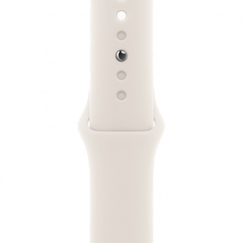 Apple Watch SE 2024 GPS 44mm Starlight Aluminium Case with Starlight Sport Band - M/L MXEV3 фото 3