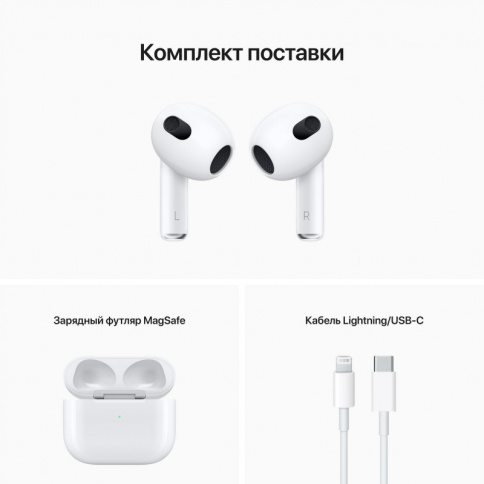 Наушники Apple AirPods 3 (White) фото 6