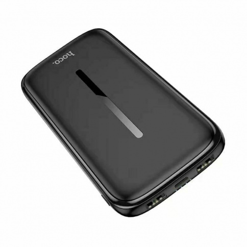 Power Bank Hoco DB06 VIATOR Dual USB power bank(10000mAh) black фото 1