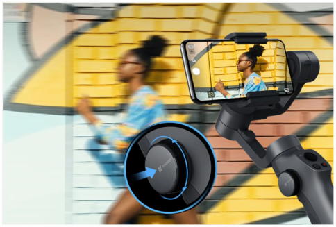 Стабилизатор ручной Xiaomi Funsnap Capture 2S Handheld Stabilizer Black EU фото 9